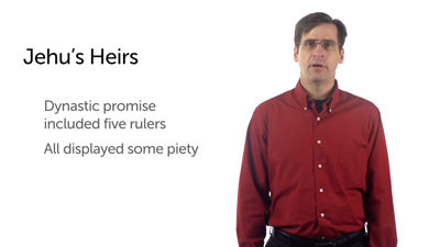 Israel: Jehu’s Heirs