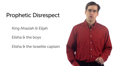 Greed and Prophetic Disrespect
