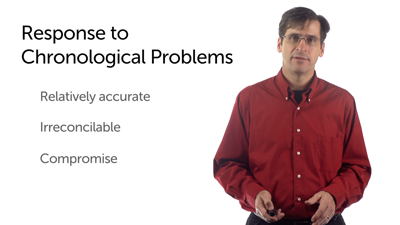 Chronology: Problems and Responses