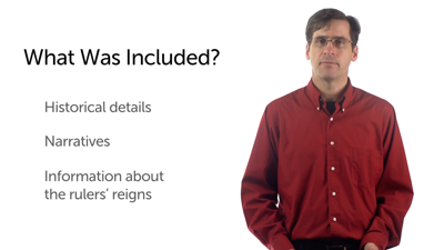 How the Royal Annals Were Used