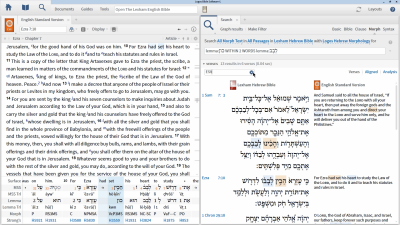 Finding Hebrew Expressions with a Morph Search