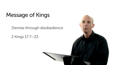 The Message of Kings: Demise through Disobedience