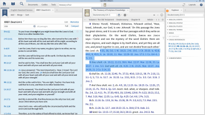 Finding Cross-References on Deuteronomy 6:4–5 with the Explorer