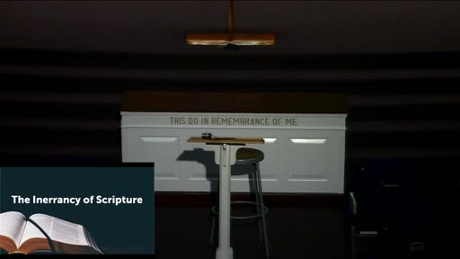 The Inerrancy of Scripture The Inerrancy of Scripture