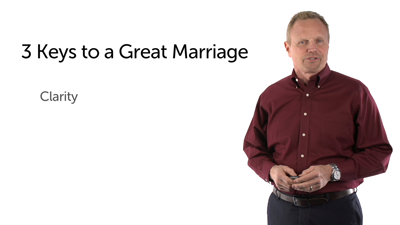 Three Elements of a Great Marriage