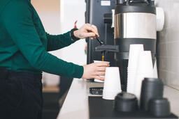 Barista Pouring Drip Coffee  image 2