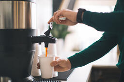 Barista Pouring Drip Coffee  image 2