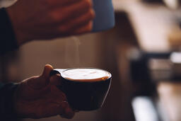 Barista Pouring Latte Art  image 2
