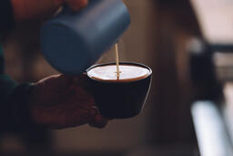 Barista Pouring Latte Art  image 4
