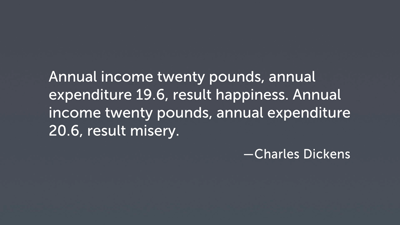 It All Begins with Savings