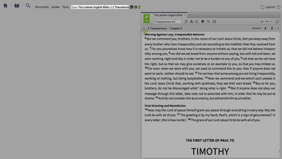 Interacting with Systematic Theologies and Ancient Literature through the Passage Guide