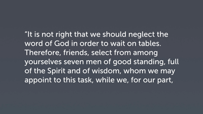 Widows in Acts