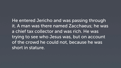 Zacchaeus