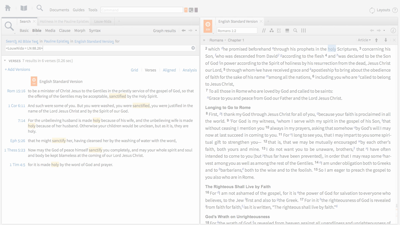 Searching Holiness Terms in the Pauline Epistles