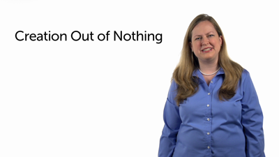 Creation out of Nothing
