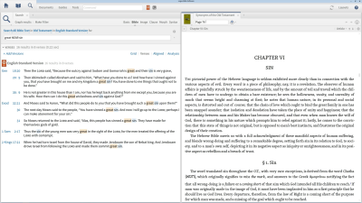 Proximity Searching Using Old Testament Synonyms