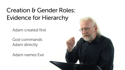 Creation and Gender Roles: Evidence for Hierarchy