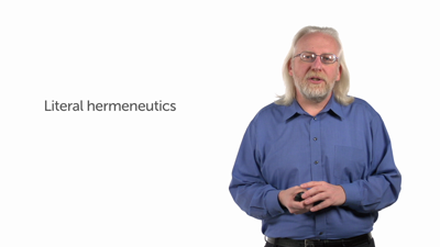 Literal Hermeneutics