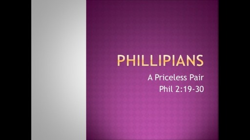 Philipians 2:19-30