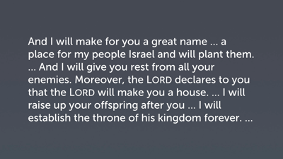 Character of the Davidic Covenant