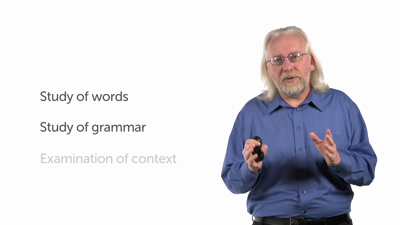 Grammatical-Historical Interpretation