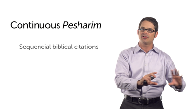 Pesher Interpretation