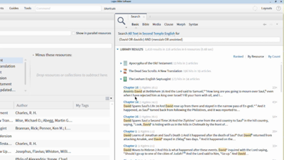 Finding Information on the Davidic Messiah with Proximity Search