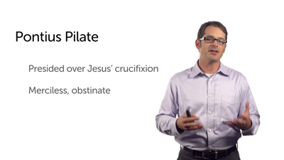 Herod Antipas and Pontius Pilate