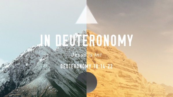 In Deuteronomy - Logos Sermons