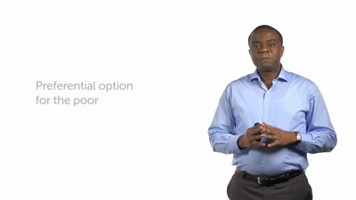 The Preferential Option for the Poor