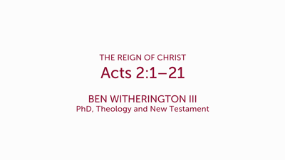 Acts 2:1–21