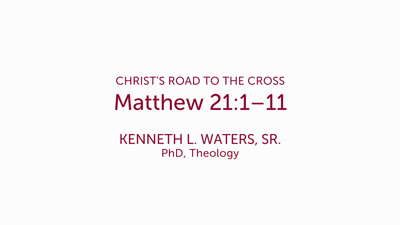 Matthew 21:1–11