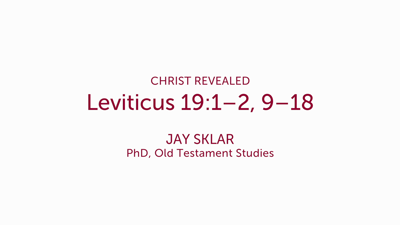 Leviticus 19:1–2, 9–18