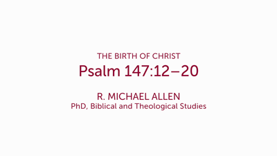 Psalm 147:12–20