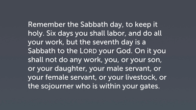 The Fourth Commandment