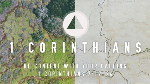 Be Content with Your Calling