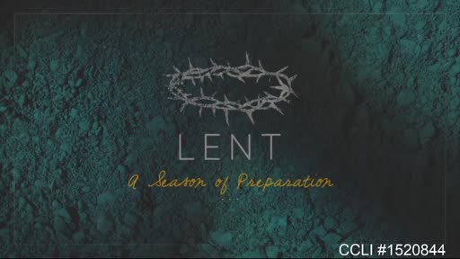 Feb 17th, 2021 Ash Wednesday Service Feb 17th, 2021 Ash Wednesday Service