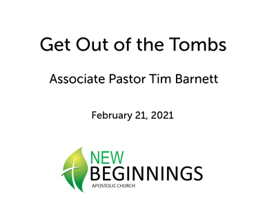 Sun 2/21 Get Out of the Tombs