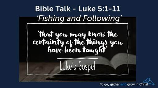 HTD - 2021-02-14 - Luke 5:1-11 - Fishing