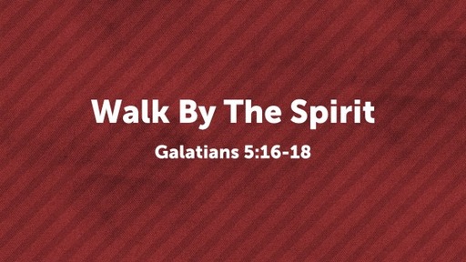 Walk By The Spirit