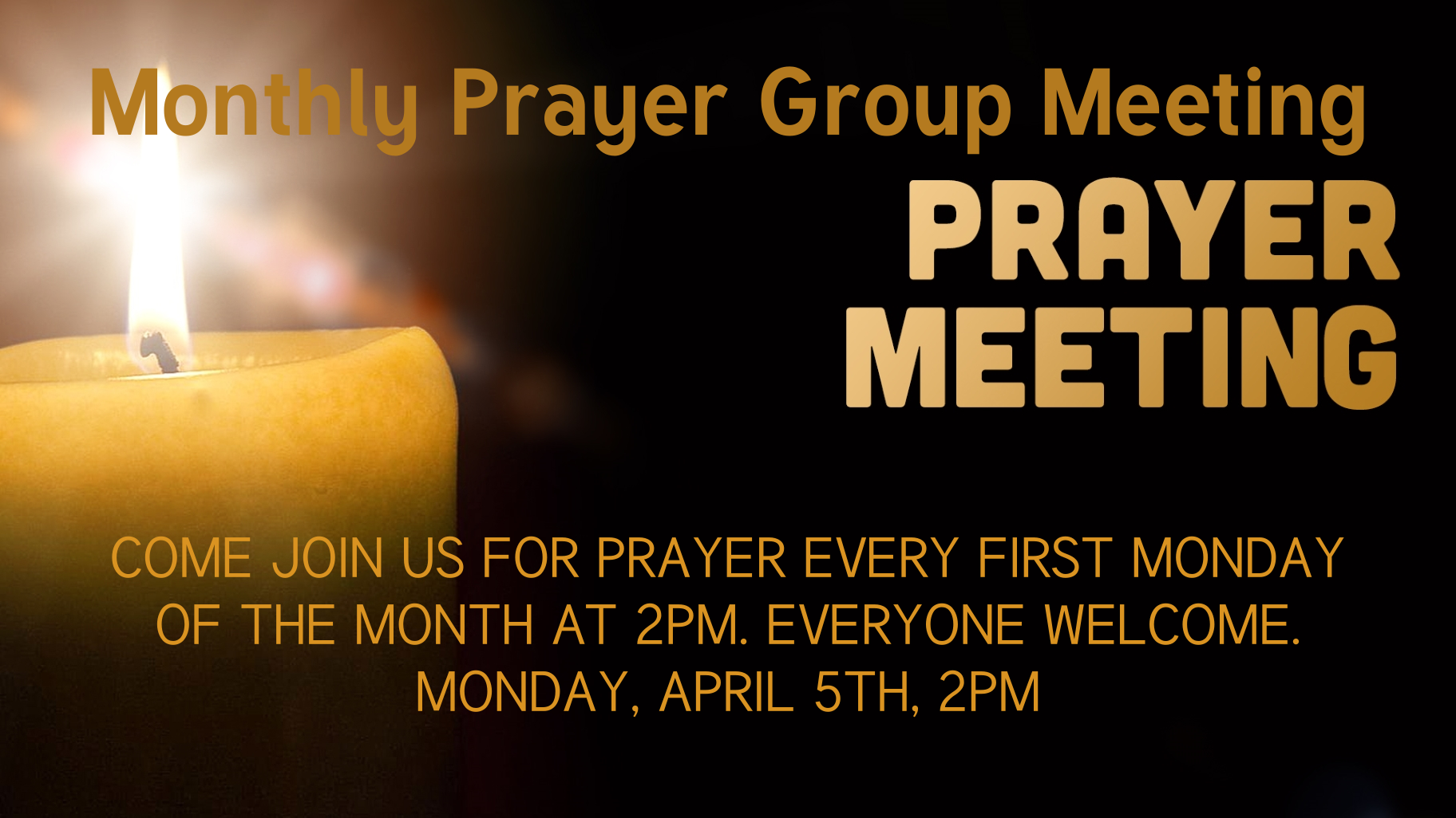 Monthly Prayer Meeting