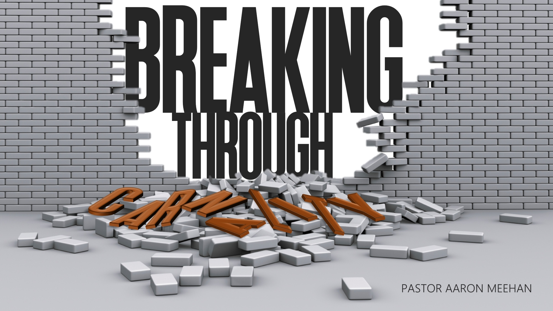 Breaking Through Carnality Logos Sermons
