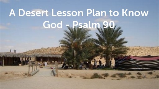A Desert Lesson Plan to Know God