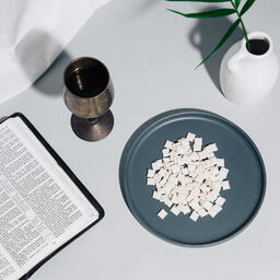 Communion Elements on a Table  image 3