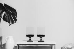 Two Glasses of Communion Wine with Bread  image 10