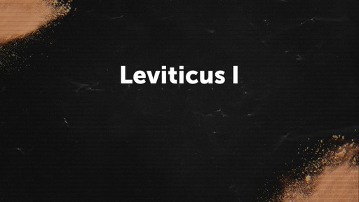 Leviticus I