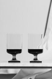 Two Glasses of Communion Wine with Bread  image 2
