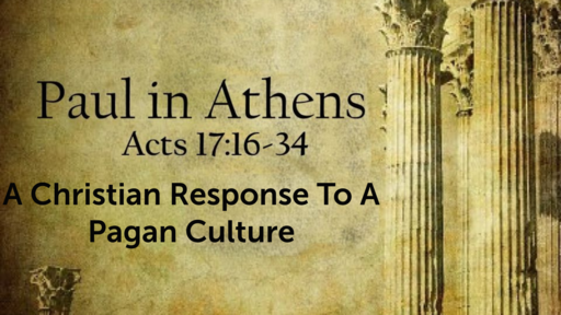 March 14, 2021 - A Christian Response To A Pagan Culture