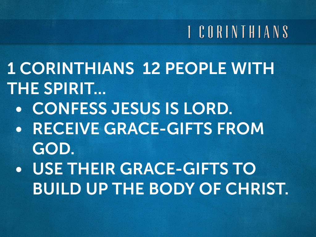 1 Corinthians 12: Spiritual People/Gifts - Logos Sermons