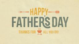 BBQ Father's Day  PowerPoint image 1